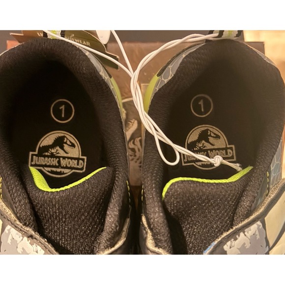 Jurassic World Toddler Boys Athletic Light-up Sneakers Multicolor T. Rex Youth 1 - Picture 10 of 16